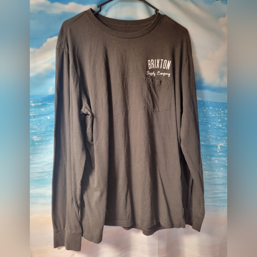 Brixton Long Sleeve Tshirt Mens Size Large